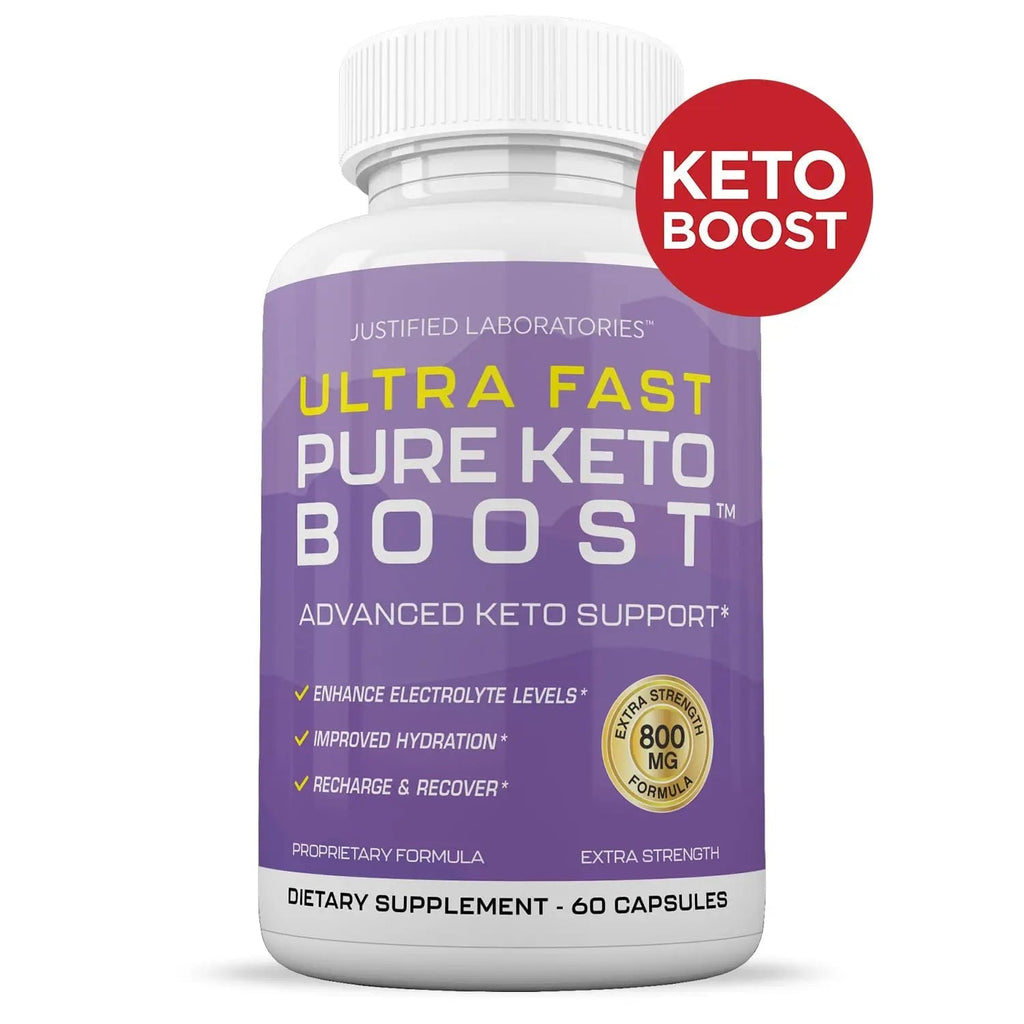 (5 Pack) Ultra Fast Pure Keto Boost Pills 1275MG New & Improved Formula Contains Apple - TrustMedUSA