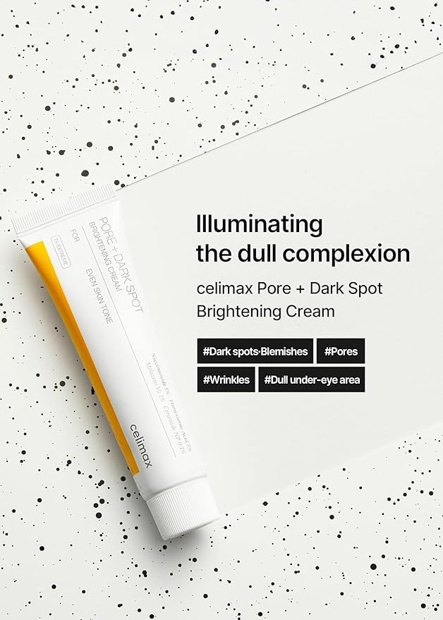 celimax Pore+Dark Spot Brightening Cream | with Niacinamide, Tranexamic Acid, TXA Cream