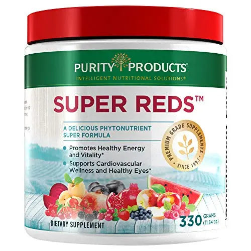 Purity Products Super Reds Powder Phytonutrient Superfood Drink Mix w/FloraGLO Lutein Purity Products Au supplements