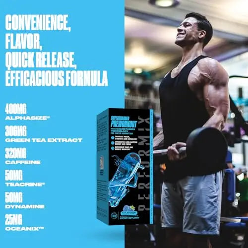 PERFORMIX Supercharged Preworkout - Sustained Energy, Endurance, and Mental Focus PERFORMIX Au supplements