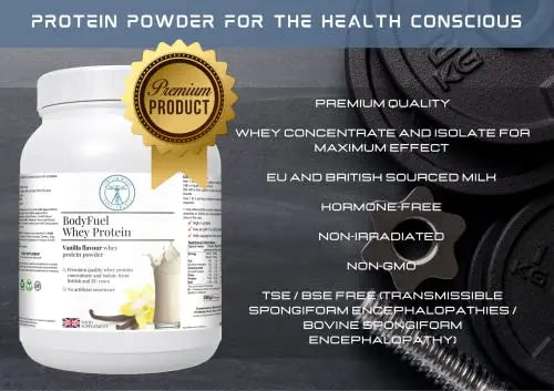 Complementary Supplements - BodyFuel Whey Protein Isolate & Concentrate Vanilla Flavour Complementary Supplements Au supplements