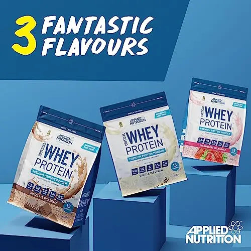 Applied Nutrition Critical Whey Protein Powder 450g - High Protein Powder, Protein Milkshake Applied Nutrition Au supplements