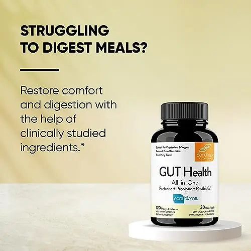 Sandhu's Gut Health - Prebiotic, Probiotic, Postbiotic & L-Glutamine – Digestive Health Sandhu's Au supplements