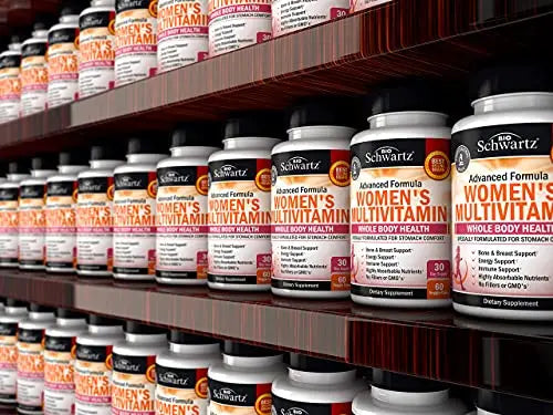 Multivitamin for Women with Vitamin D3 - Multivitamins for Bone Breast Skin Joint BioSchwartz Au supplements