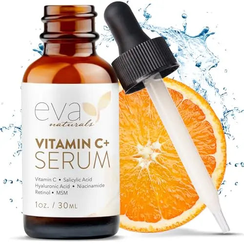 Eva Naturals Vitamin C Face Serum With Hyaluronic Acid - Anti Aging Serum Eva Naturals Au supplements