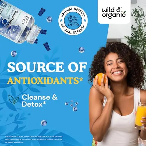 Wild & Organic Glutathione Gummies - Reduced Glutathione for Liver Cleanse & Antioxidants Wild & Organic Au supplements