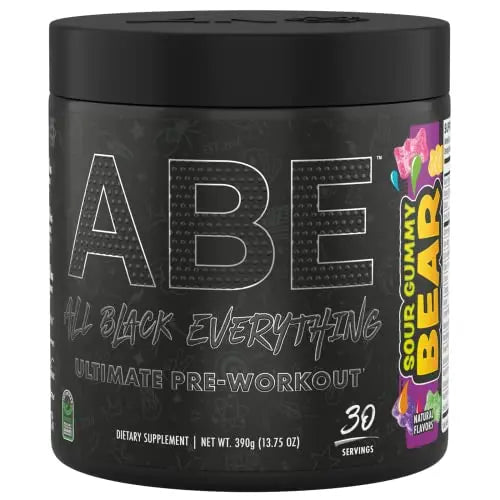 ABE Pre Workout Powder - All Black Everything Pre Workout Energy Drink with Citrulline ABE all black everything Au supplements