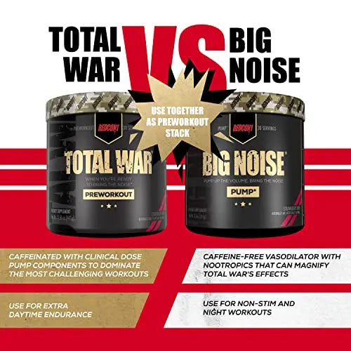 REDCON1 Big Noise Non-Stim Pre Workout Powder - Pump, Muscular Endurance + Focus REDCON1 Au supplements
