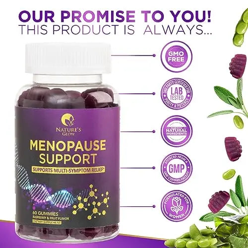 Menopause Supplements for Women, Multi Benefit Menopause Relief for Night Sweats Nature's Glow Au supplements