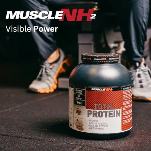 Muscle Nh2 Total Protein, Whey Protein Powder with Creatine Monohydrate and Glutamine Muscle Growth MuscleNh2 Au supplements