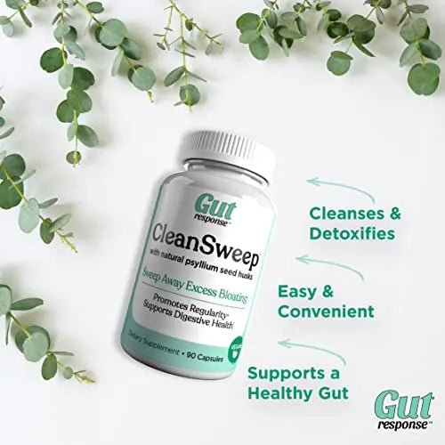 Gut Response CleanSweep Capsules, Supports Healthy Bowel Movements, Digestive Health Gut Response Au supplements