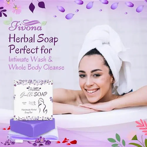 FIVONA Yoni Care Kit 4 in 1 - pH Balanced Natural Yoni Oil, Herbal Bar Soap for Feminine V Wash, Detox FIVONA Au supplements