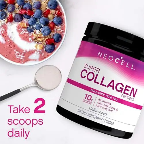 NeoCell Super Collagen Powder, 10g Collagen Peptides per Serving, Gluten Free NeoCell Au supplements