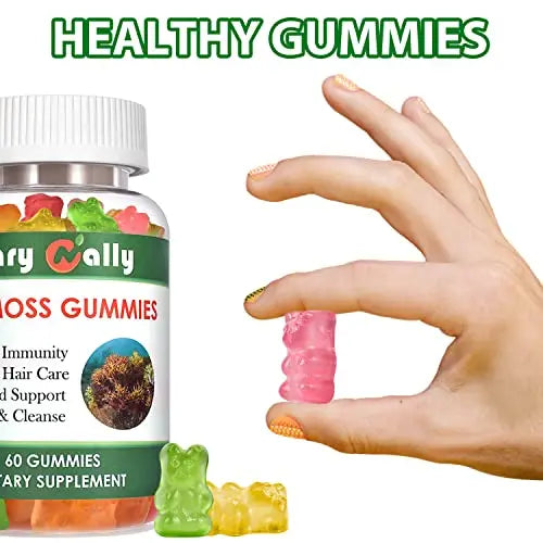 Tary Nally Sea Moss Gummies, Organic Irish Sea Moss Gummies for Adults & Kids Tary Nally Au supplements