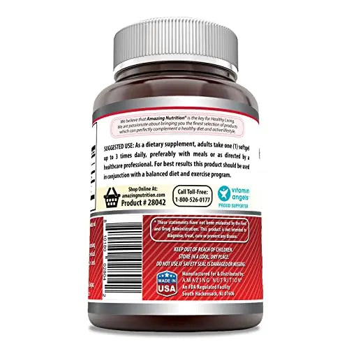 Amazing Formulas CLA | Conjugated Linoleic Acid Supplement | 1250 Mg | 120 Softgels Amazing Nutrition Au supplements