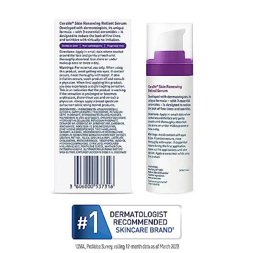 CeraVe Anti Aging Retinol Serum | Cream Serum for Smoothing Fine Lines CeraVe Au supplements