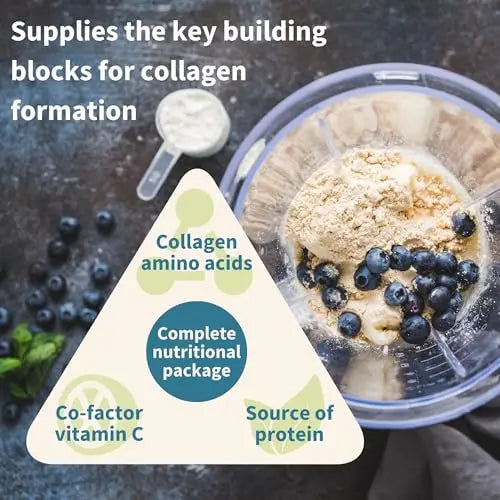 Vegan Collagen Powder, Natural Vanilla Flavour, Plant-Based Peptide Protein Supplement Igennus Healthcare Nutrition Au supplements