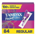 Tampax Pocket Radiant Compact Plastic Tampons, With LeakGuard Braid, Regular Absorbency Tampax Au supplements