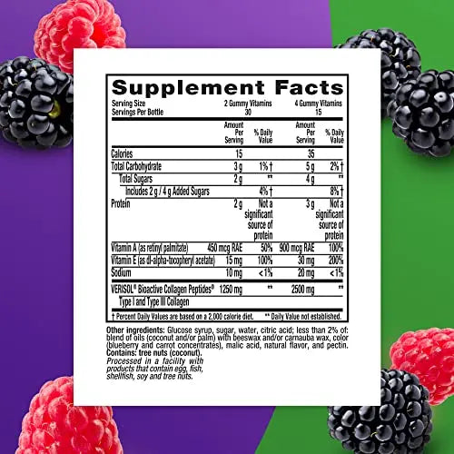Vitafusion Collagen Gummy Vitamins, 60ct (Package May Vary) Vitafusion Au supplements