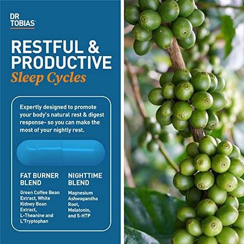 Dr. Tobias Fat Burner Nightly, Night Time Metabolic Support with White Kidney Bean Extract Dr. Tobias Au supplements