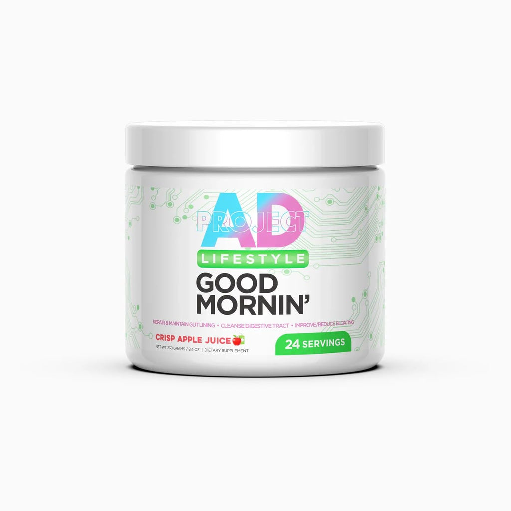 Project AD Life Good Morning Detox and Performance Drink, Naturally Flavored and Formulated with L-GLutamine, Apple Cider Vinegar,