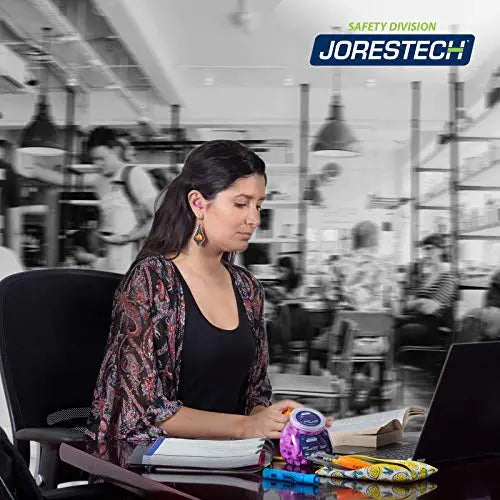 JORESTECH Safety Earplugs Purple Ultra Soft Foam Small/Slim SNR 35 dB Comfortable JORESTECH Au supplements