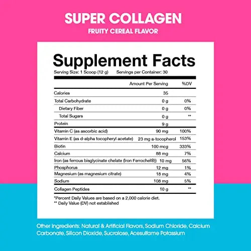 Obvi Collagen Peptides, Protein Powder, Keto, Gluten and Dairy Free, Hydrolyzed Grass Obvi Au supplements