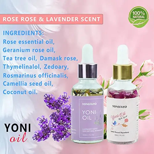 2 Packs Yoni Oil for Women, All Natural Feminine Oil Intimate Deodorant for Women, Remove Odor, Ph Balanced yonisayo Au supplements
