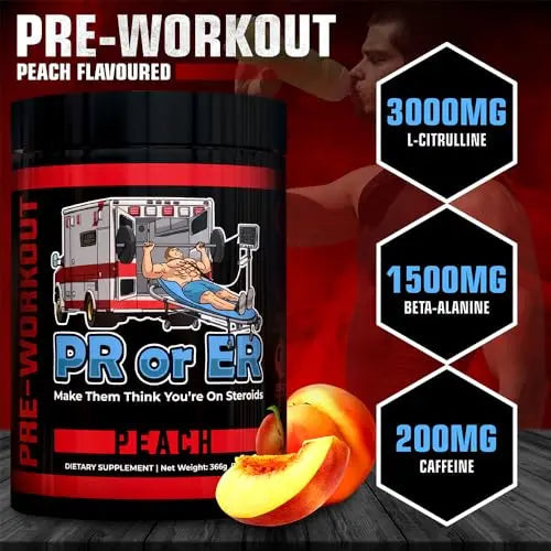 PR or ER Pre Workout Powder for Men and Women, Pre-Workout Energy Supplement PR or ER Au supplements
