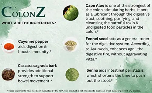 Dr. Dhoble’s Remedies ColonZ Colon Cleanser & Detox – Helps Occasional Constipation DR. DHOBLE’S REMEDIES Au supplements