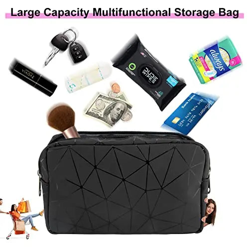 SIDESUGAR PU Leather Sanitary Napkin Storage Bag Small Make Up Bag Travel Cosmetic Bag Menstrual SIDESUGAR Au supplements