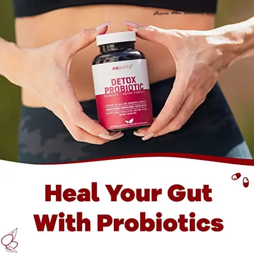 GOBIOTIX Detox Probiotic Supplement with Digestive Enzymes, Milk Thistle, Turmeric GOBIOTIX Au supplements