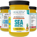 Healistix Pineapple Irish Sea Moss Gel 16 Oz - St Lucia Wildcrafted Seamoss Gel, Packed HX HEALISTIX Au supplements