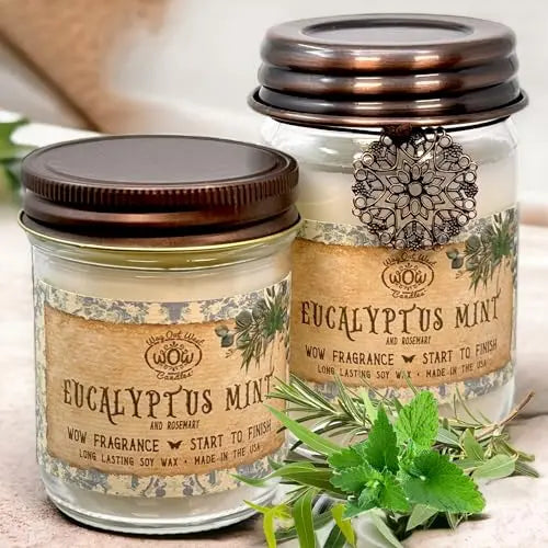Scented Candle for Home by Way Out West Candles - Long Lasting Home Fragrance or Essential Oils Way Out West Candles Au supplements