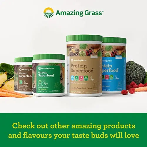Amazing Grass Protein Superfood, Organic Vegan Protein Powder with Fruit and Vegetables Amazing Grass Au supplements