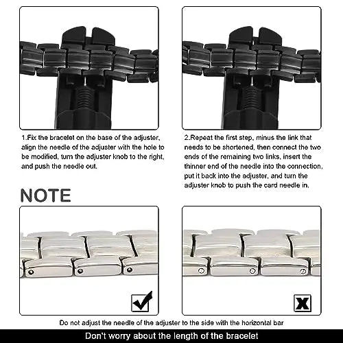 JEROOT Magnetic Bracelets for Men, Pure Titanium Double Row Strong Magnets JEROOT Au supplements
