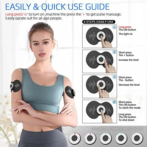 Tens Unit Muscle Stimulator Device Full Body Pain Relif Machine,FSA HSA Eligible Multi Pawfan Au supplements