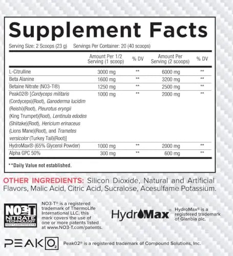 Core Nutritionals Pump Full-Spectrum Non-Stimulant Pre-Workout, with N03T Nitrate Core Nutritionals Au supplements