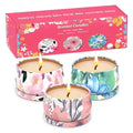 3 Pack Scented Candles Set for Christmas Thanksginving Gift, Relaxing Aromatherapy Candles Gift Henaler Au supplements