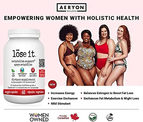 Lose It by Aeryon Wellness - Fitness Management & Exercise Enhancer - Hormone Balance Aeryon Ashlie Wellness Au supplements