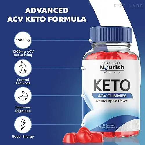 Nourish Wave Keto ACV Gummies, Nourish Wave Keto ACV Gummies for Advanced Health rize labs Au supplements