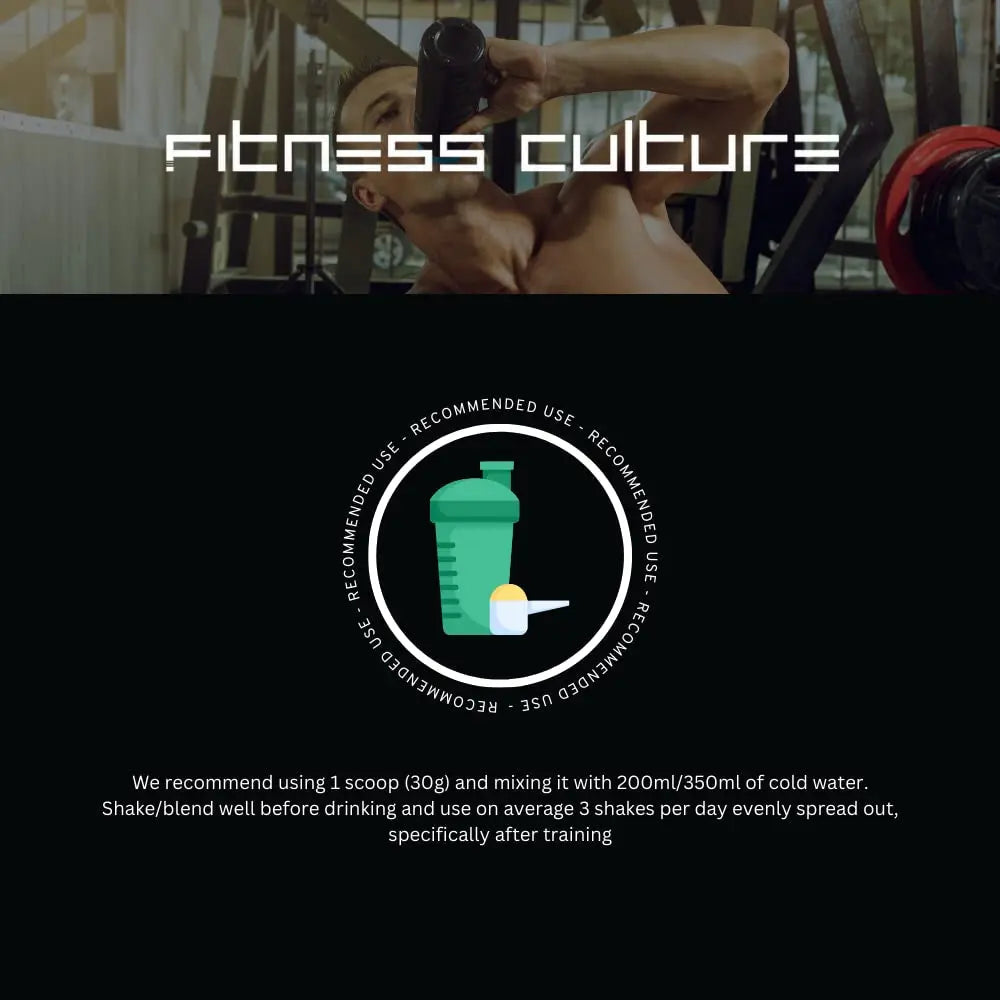 Fitness Culture Protein Plus, Whey Protein Powder with Added Glutamine, Immune and Digestive System Support Generic Au supplements