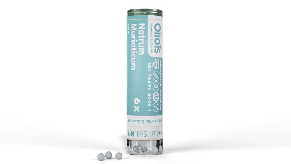 OLLOIS Natrum Muriaticum 6X, Cell Salt #9, Lactose-Free, Organic & Vegan, Kosher Certified OLLOÏS Au supplements