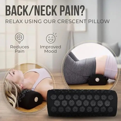 Acupressure Mat and Pillow Set with Extra Mini Accupressure Massage Mat - Organic Cotton Dakini Au supplements