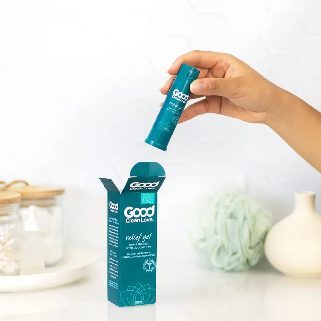 Good Clean Love Relief Gel Pain & Itch with Lidocaine 4%, Fast-Acting Relief from Pain, Itch, and Irritation Good Clean Love Au supplements