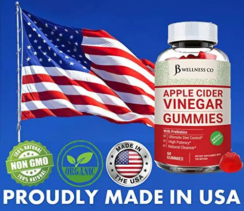 (2-Pack | 120 Gummies) Premium Apple Cider Vinegar Gummies - Raw, Natural, Unfiltered ACV JB Wellness Co Au supplements