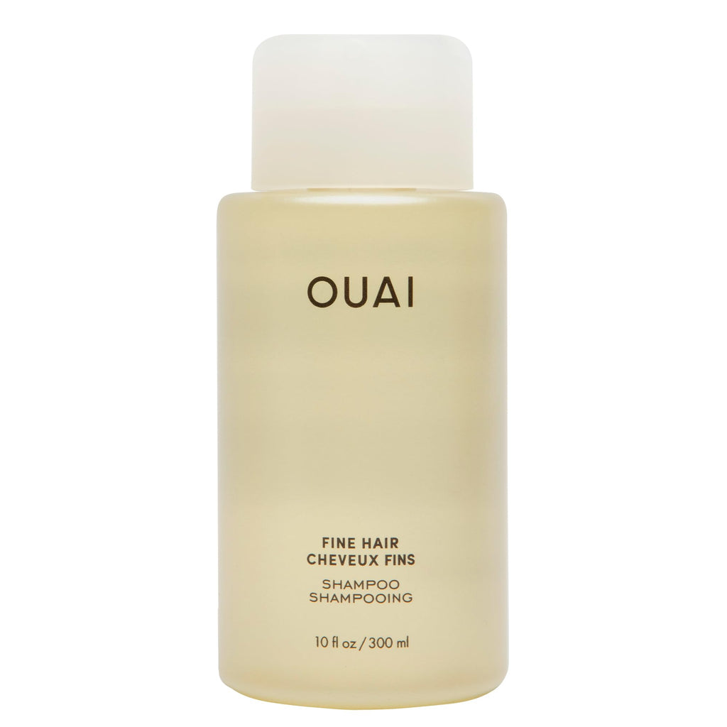 OUAI Fine Hair Shampoo - Volumizing Shampoo for Fine, Flat Strands - Made with Biotin, Keratin & Chia Seed Oil - Strengthens, Nourishes & Thickens - Color-Safe & Sulfate Free Hair Care (10 Fl oz) OUAI Au supplements