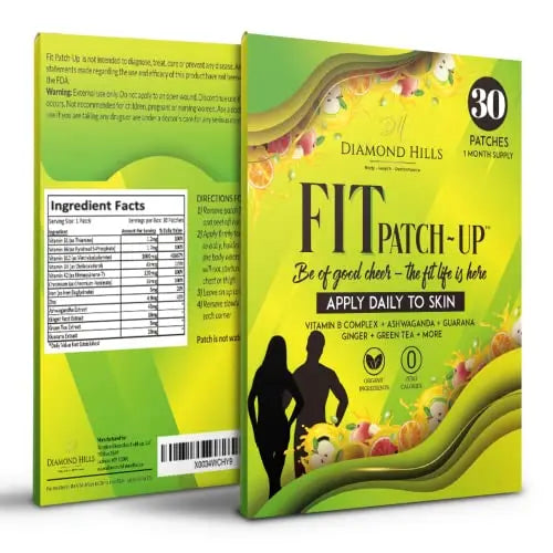 Diamond Hills Fit Patch-Up – 30ct Daily Patches Diamond Hills Au supplements