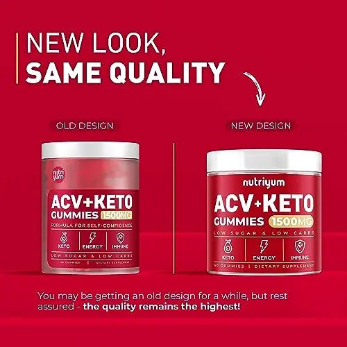 Keto ACV Gummies 1500 mg - Gelatin-Free Apple Cider Vinegar Gummies - Low Carbs Pectin XELAR Au supplements
